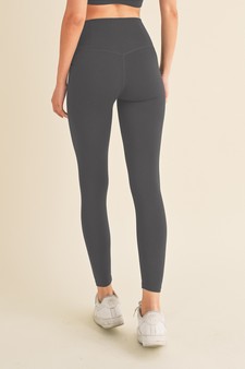 Women’s High Rise Crossover Waist Leggings style 3