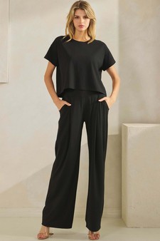 Women's CloudFlex Activewear High Rise Wide-Leg Pants with Pockets style 5