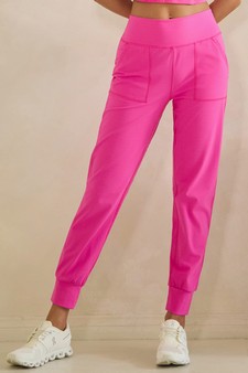 Women's Buttery Soft Solid Joggers style 4