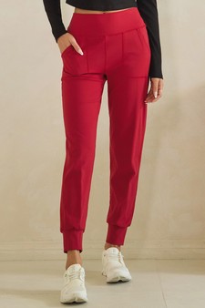 Women's Buttery Soft Solid Joggers style 4