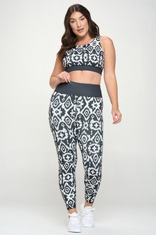 Women’s Elusive Illusion Activewear Leggings style 4