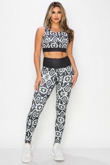 Women’s Elusive Illusion Activewear Leggings style 5