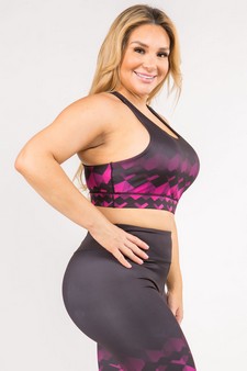 Women's Playing for Diamonds Activewear Sports Bra style 2
