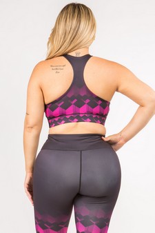 Women's Playing for Diamonds Activewear Sports Bra style 3