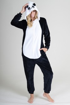 Plush Panda Animal Onesie Pajama Costume - (6pcs M/L only)