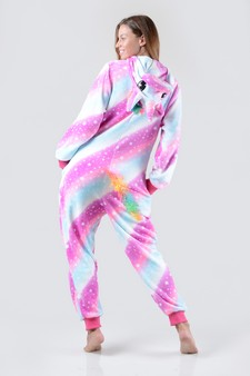 Plush Unicorn Multi Star Onesie style 7