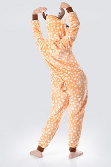 Kid's Spotted Heart Reindeer Animal Onesie style 5