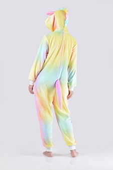 Plush Tie Dye Unicorn Animal Onesie Pajama style 10