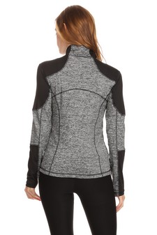 Women's Active Wear Zip Up Jacket style 4