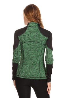 Women's Active Wear Zip Up Jacket style 4