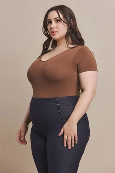 Reversible Seamless Short Sleeve Bodysuit style 2