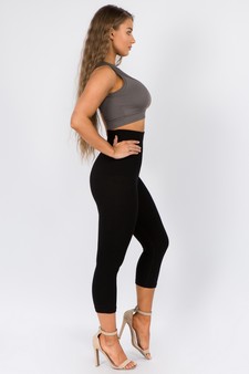 High Waist Compression Capri Leggings style 3