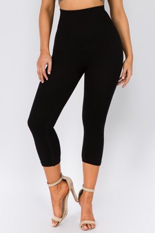 High Waist Compression Capri Leggings style 5