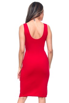 Scoop Neckline Body-Con Dress style 3