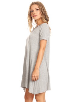 Crossed Strap Front Swing Dress style 3