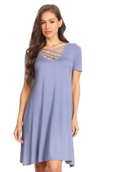 Crossed Strap Front Swing Dress ***NY ONLY*** style 3
