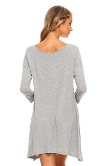 Crossed Strap Front Swing Dress style 3