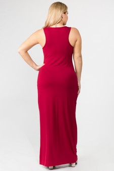 Women's Sleeveless Maxi Dress style 4