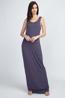 Women's Sleeveless Maxi Dress