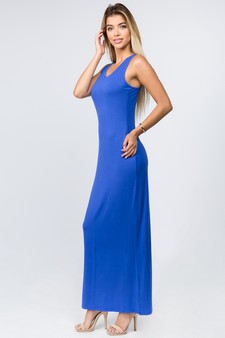 Women's Sleeveless Maxi Dress style 2