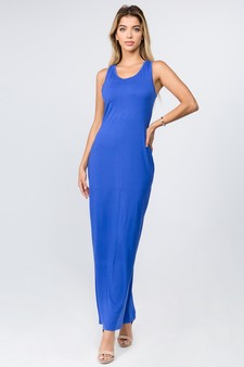 Women's Sleeveless Maxi Dress style 4