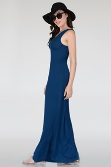 Women's Sleeveless Maxi Dress style 4