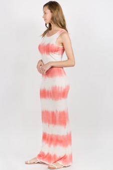 Knit Tie Dye Maxi Dress style 2