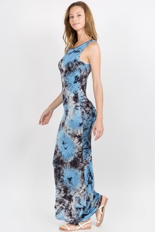 Knit Tie Dye Maxi Dress style 2