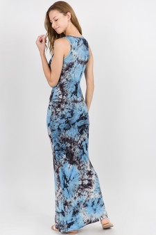 Knit Tie Dye Maxi Dress style 3