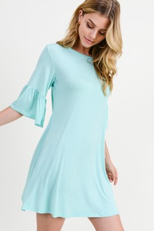 Women's Peplum 3/4 Sleeve Dress style 3