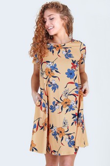 Women's Lily Blossom Dress with Pockets style 2