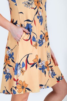 Women's Lily Blossom Dress with Pockets style 5
