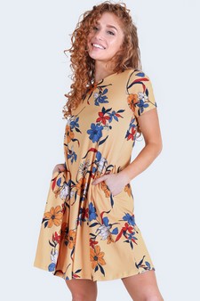 Women's Lily Blossom Dress with Pockets style 7