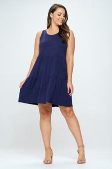 Women’s Bohemian Bella Sleeveless Layered Dress style 5