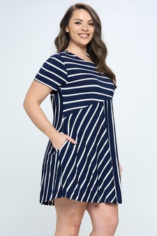 Women’s Multidirectional Lined A-line Dress (XL only) style 2