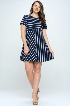 Women’s Multidirectional Lined A-line Dress (XL only) style 5