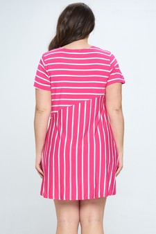 Women’s Multidirectional Lined A-line Dress style 3