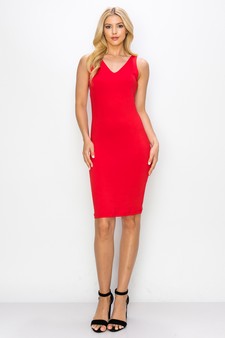 Women’s Siren Seduction V-Neck Dress style 4