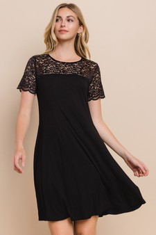 Women's Trapeze Swing Dress style 4