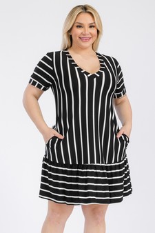 Women’s Tailored To Me Striped Dress