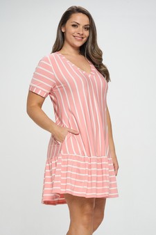 Women’s Tailored To Me Striped Dress style 2