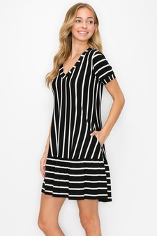 Women’s Tailored To Me Striped Dress style 2