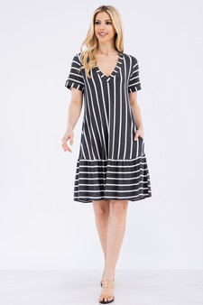 Women’s Tailored To Me Striped Dress style 4