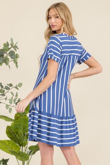 Women’s Tailored To Me Striped Dress style 4