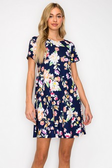 Women's Printed Floral Dress