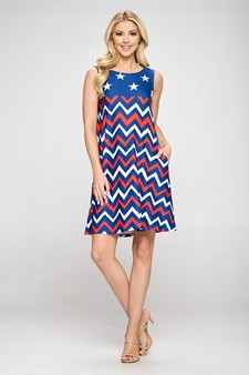 Lady's A-Line Tank Dress style 5