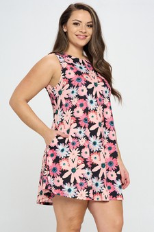 Women’s Beauty in Bloom A-Line Dress (XL only) style 2