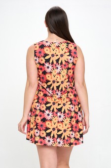 Women’s Beauty in Bloom A-Line Dress style 3