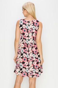 Women’s Beauty in Bloom A-Line Dress style 3