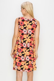 Women’s Beauty in Bloom A-Line Dress style 3